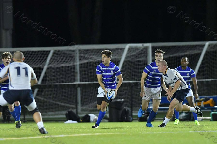 Wheaton Men\'s Rugby vs Mass Maritime.  Photo by Keith Nordstrom